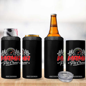 Mama Pit Crew 4 in 1 Can Cooler Tumbler Racing Family Matching Mothers Day TS11 Print Your Wear