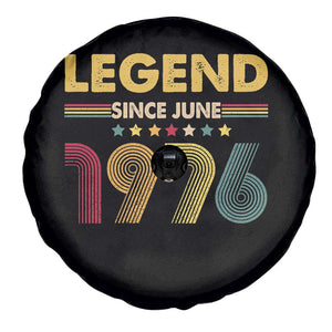 June 50th Birthday Spare Tire Cover Legends Since June 1976 Retro Bday TS11 Print Your Wear