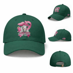 Talk Derby To Me Baseball Cap Funny Horse Racing Oaks Derby Day Pink Ribbon TS11 Baseball Cap Universal Fit Irish Green Print Your Wear
