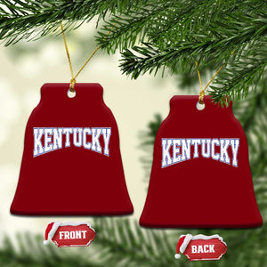 Kentucky Ceramic Ornament Vintage Sports Design Kentuckian KY State TS11 Print Your Wear
