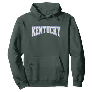 Kentucky Hoodie Vintage Sports Design Kentuckian KY State TS11 Dark Forest Green Print Your Wear