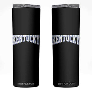Kentucky Skinny Tumbler Vintage Sports Design Kentuckian KY State TS11 Black Print Your Wear