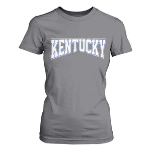 Kentucky T Shirt For Women Vintage Sports Design Kentuckian KY State TS11 Charcoal Print Your Wear