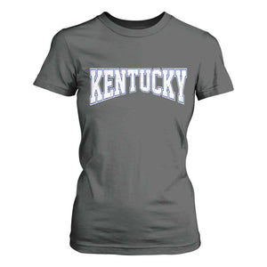 Kentucky T Shirt For Women Vintage Sports Design Kentuckian KY State TS11 Dark Heather Print Your Wear