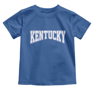 Kentucky Toddler T Shirt Vintage Sports Design Kentuckian KY State TS11 Royal Blue Print Your Wear