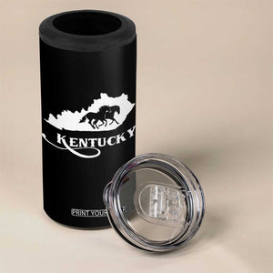 Kentucky Horse Map State Derby Day 4 in 1 Can Cooler Tumbler TS11 Print Your Wear
