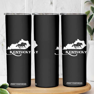 Kentucky Horse Map State Derby Day Skinny Tumbler TS11 Print Your Wear