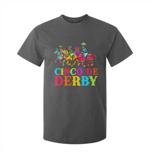 Cinco De Derby T Shirt For Kid Funny Mexican Derby Pinata Horse Race TS11 Dark Heather Print Your Wear