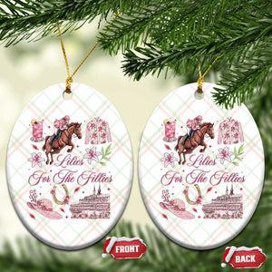 Derby Horse Racing Day Ceramic Ornament Lilies For The Fillies Stargazer Lily Flower TS11 Print Your Wear