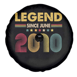 June 16th Birthday Spare Tire Cover Legends Since June 2010 Retro Bday TS11 Print Your Wear
