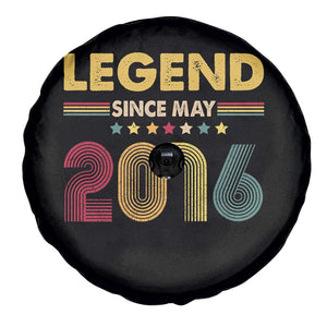 May 10th Birthday Spare Tire Cover Legends Since May 2016 Retro Bday TS11 Print Your Wear