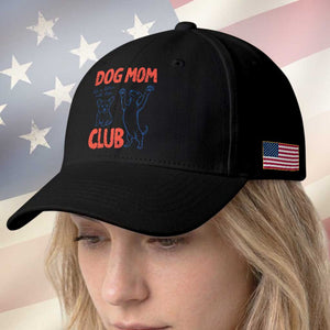 Dog Mom Club Baseball Cap Life is Better with Dogs Mother's Day TS11 Print Your Wear