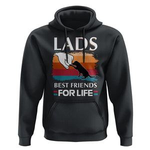 Labrador Lover Hoodie Lab Best Friends For Life Vintage Retro Pet Lover TS11 Black Print Your Wear