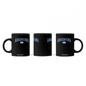 Argentina Sports Throwback Design Vintage Argentinian Flag Coffee Mug TS11 Print Your Wear