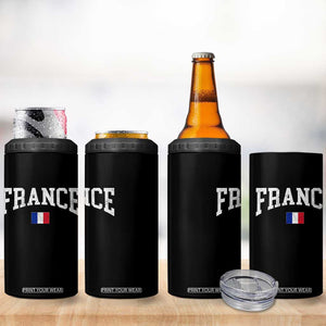 France Sports Throwback Design Vintage French Flag 4 in 1 Can Cooler Tumbler TS11 Print Your Wear