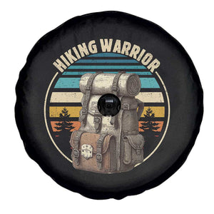 Funny Hiking Warrior Retro Backpack Nature Adventure Spare Tire Cover TS11 Print Your Wear
