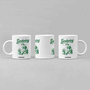 Funny Gardening Because Murder Is Wrong Coffee Mug Plant Lady TS11 Print Your Wear