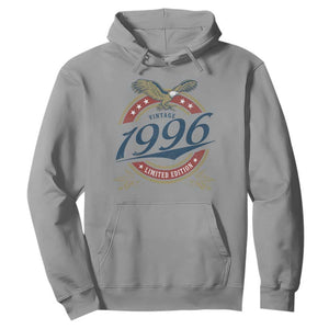 30th Birthday Beer Lover Vintage 1996 Limited Edition Hoodie Bald Eagle