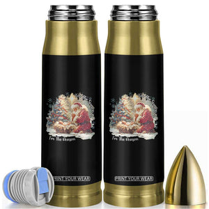 Christian Christmas Bullet Tumbler Jesus I Am The Reason Santa I Am The Season TS11 Black Print Your Wear