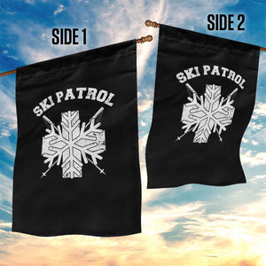 Ski Patrol Garden Flag Mountain Rescue Winter Slopes Skiing Snowboarding TS11 Print Your Wear