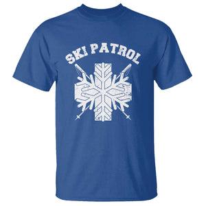 Ski Patrol T Shirt Mountain Rescue Winter Slopes Skiing Snowboarding TS11 Royal Blue Print Your Wear