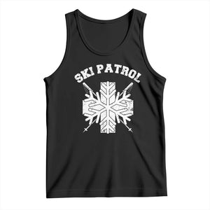 Ski Patrol Tank Top Mountain Rescue Winter Slopes Skiing Snowboarding TS11 Black Print Your Wear