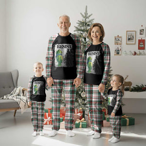Frog Resist Plaid Pajama Set Portland Frog Activist Protest City Art TS11 Christmas Plaid Print Your Wear