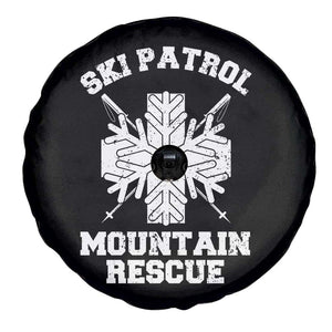 Ski Patrol Mountain Rescue Spare Tire Cover Winter Slopes Skiing Snowboarding Snowflake TS11 Print Your Wear