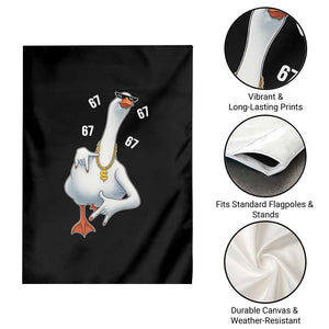 Funny 67 Cool Silly Goose Hip Hop Gangster Garden Flag TS11 Print Your Wear