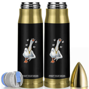 Funny 67 Cool Silly Goose Hip Hop Gangster Bullet Tumbler TS11 Black Print Your Wear