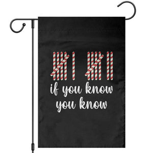 Funny 67 Christmas Garden Flag If You Know You Know Six Seven Meme Canday Cane TS11 Black Print Your Wear