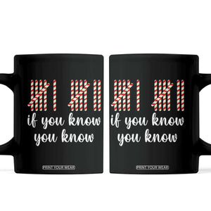 Funny 67 Christmas Coffee Mug If You Know You Know Six Seven Meme Canday Cane TS11 Black Print Your Wear