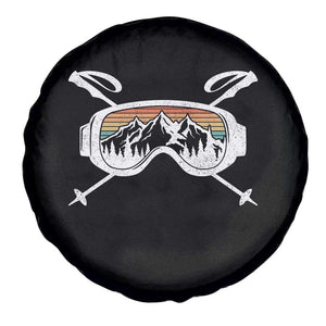Ski Goggles Mountain Snow Skiing Retro Winter Vacation Spare Tire Cover TS11 Print Your Wear