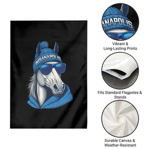 IFC Game Day Garden Flag Blue Sunglasses Football Game Sport Lover TS11 Print Your Wear