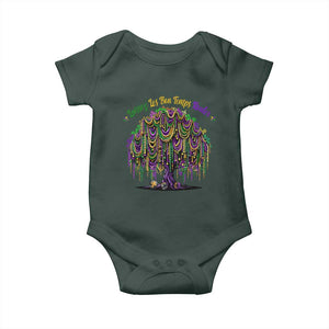 Funny Mardi Gras Bead Tree Carnival New Orleans Coconut Baby Onesie TS11 Print Your Wear