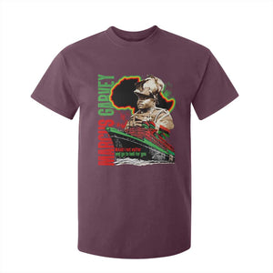 Marcus Garvey T Shirt For Kid Would I Not Suffer And Go To Hell For You Black History Month TS11 Maroon Print Your Wear