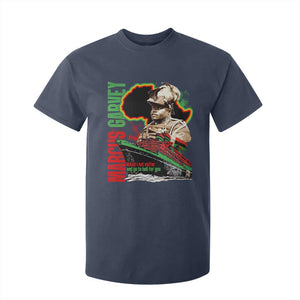 Marcus Garvey T Shirt For Kid Would I Not Suffer And Go To Hell For You Black History Month TS11 Navy Print Your Wear