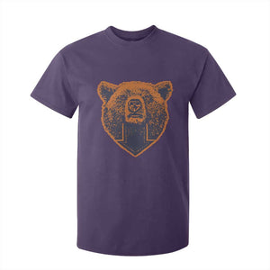CFB Bear Lover T Shirt For Kid Vintage Down Sign Football Game Day TS11 Purple Print Your Wear