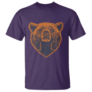 CFB Bear Lover T Shirt Vintage Down Sign Football Game Day TS11 Purple Print Your Wear