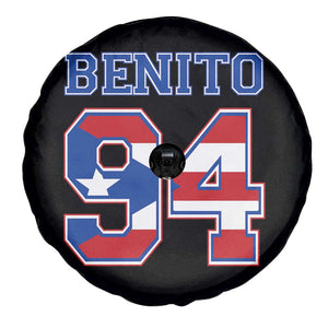 Puerto Rico Jersey Benito Number 94 Graphic Spare Tire Cover TS11 Print Your Wear