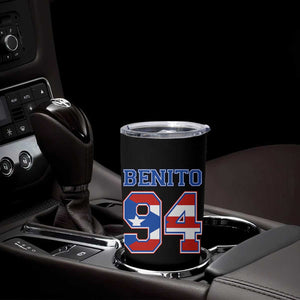 Puerto Rico Jersey Benito Number 94 Graphic Tumbler Cup TS11 Print Your Wear