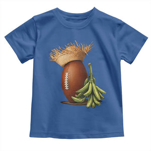 Funny Puerto Rico Football Boricua Pava Hat Toddler T Shirt TS11 Royal Blue Print Your Wear