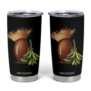 Funny Puerto Rico Football Boricua Pava Hat Tumbler Cup TS11 Black Print Your Wear