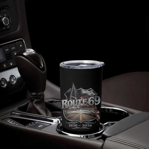 US Route 69 Centennial Celebration Tumbler Cup Highway Road 100 Years Anniversary American Flag TS11 Print Your Wear