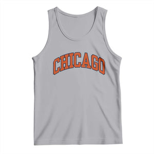 Chicago Pride Illinois IL Vintage Sports Orange Design Tank Top TS11 Athletic Heather Print Your Wear