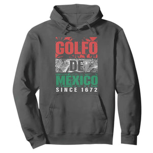 Gulf Of Mexico El Golfo De México Hoodie Beach Palm Tree TS11 Dark Heather Print Your Wear