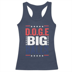 Funny DOGE Big Balls Racerback Tank Top Harry Bolz Meme TS11 Navy Print Your Wear