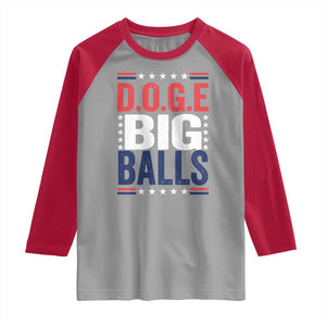 Gunny DOGE Big Balls Raglan Shirt Harry Bolz Meme TS11 Sport Gray Red Print Your Wear
