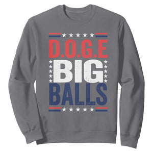 Funny DOGE Big Balls Sweatshirt Harry Bolz Meme TS11 Charcoal Print Your Wear