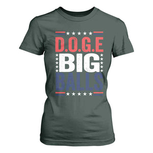 Funny DOGE Big Balls T Shirt For Women Harry Bolz Meme TS11 Dark Forest Green Print Your Wear